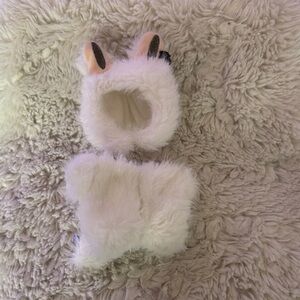 Zimomo costume for your labubu Fluffy White costume